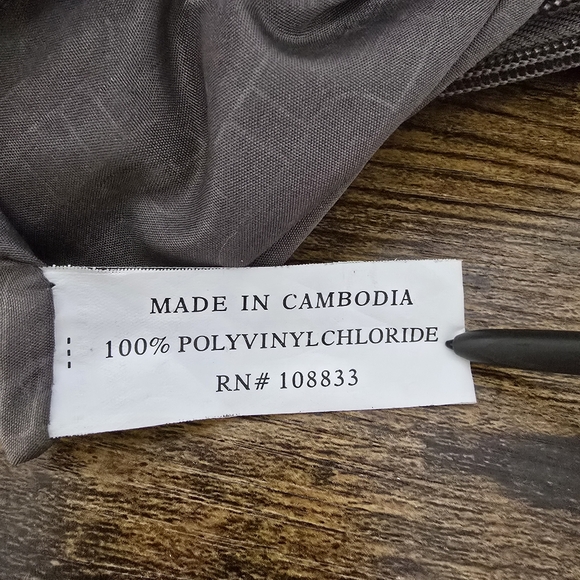 Rosetti Gray Faux Leather Shoulder Bag Purse - Picture 9 of 9